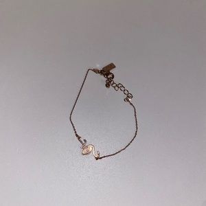 Flamingo Rose Gold Bracelet